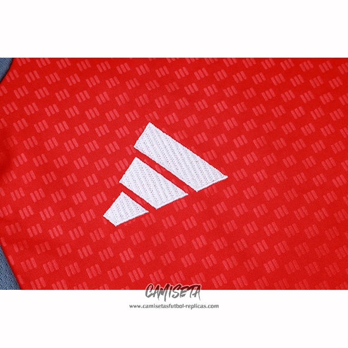 Chandal del SC Internacional 2026-2027 Manga Corta Rojo - Pantalon Corto